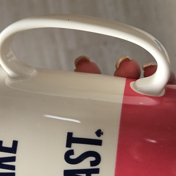 Kate Spade New York and Lenox "Eat Cake for Breakfast" Stylish Porcelain Mug - Picture 3 of 4